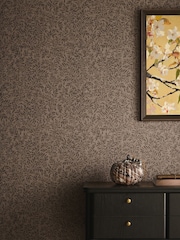 Brown Disty Ditsy Leaf 10M Wallpaper - Image 2 of 5