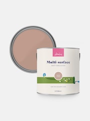 Joules Pink Multi Surface Matt Emulsion 2.5L Paint - Image 4 of 4