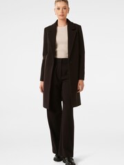 Forever New Black Billie Longline Coatigan - Image 1 of 4
