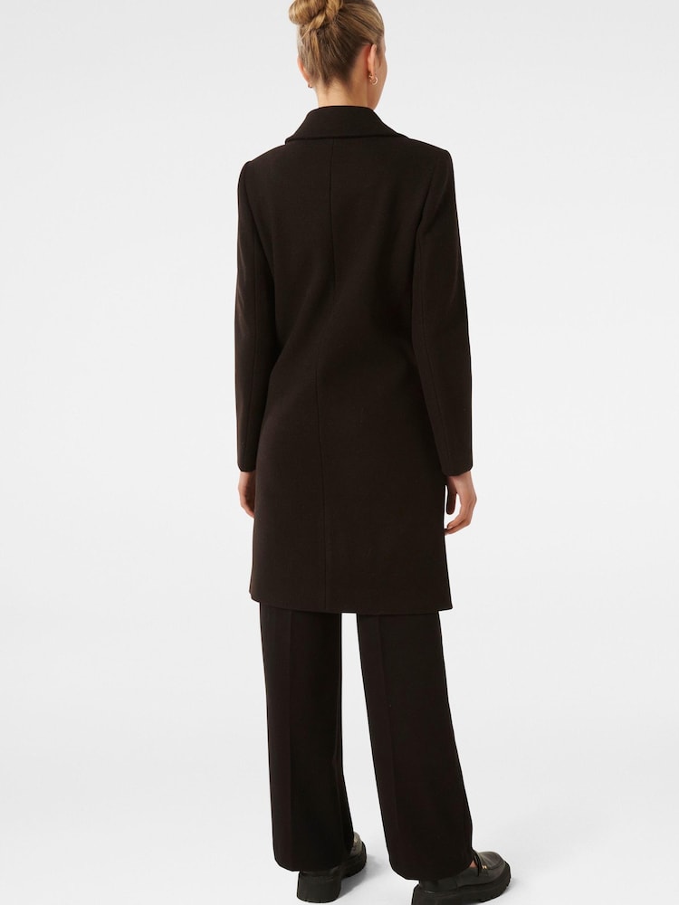 Forever New Black Billie Longline Coatigan - Image 2 of 4