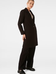 Forever New Black Billie Longline Coatigan - Image 3 of 4