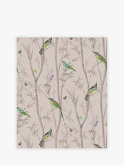 Papel pintado de 10 m con diseño de pájaros tipo jarrón chino - Imagen 2 de 4
