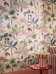 Pastel Oasis Palm 10M Wallpaper - Image 1 of 5