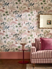 Pastel Oasis Palm 10M Wallpaper - Image 2 of 5