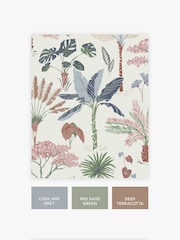 Pastel Oasis Palm 10M Wallpaper - Image 4 of 5