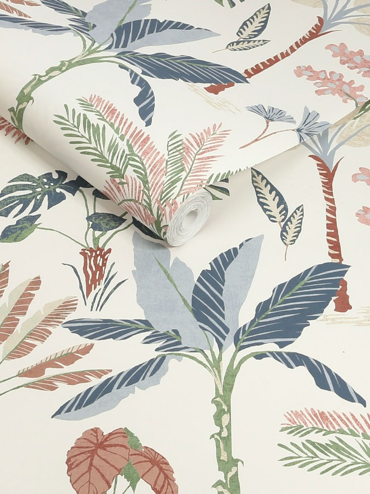 Pastel Oasis Palm 10M Wallpaper - Image 5 of 5