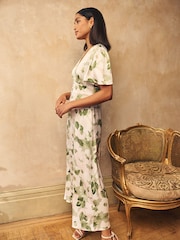 Nobodys Child Green Erin Midaxi Dress - Image 2 of 3