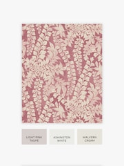 Pink Raspberry Roaming Leaf 10M Wallpaper - Image 4 of 6
