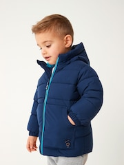 Navy Blue Padded Coat (3mths-7yrs) - Image 3 of 8