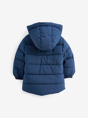 Navy Blue Padded Coat (3mths-7yrs) - Image 6 of 8