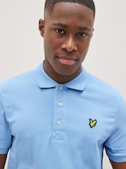 Lyle & Scott Light Blue Classic Polo Shirt - Image 3 of 7