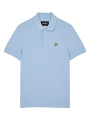 Lyle & Scott Light Blue Classic Polo Shirt - Image 4 of 7