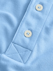Lyle & Scott Light Blue Classic Polo Shirt - Image 7 of 7
