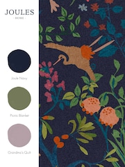 Joules Blue Enchanted Woodland Wallpaper - Image 4 of 4
