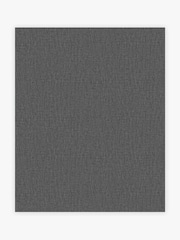 Charcoal Linen Look 10M Wallpaper - Image 3 of 5