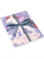 Harry Bear Pink Believe In Yourself Unicorn Slogan Pyjamas - Image 5 of 5