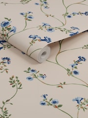 Joules Cream Robey Cottage Floral Wallpaper - Image 3 of 4
