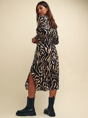 Nobodys Child Black Dee Dee Midi Dress - Image 2 of 4