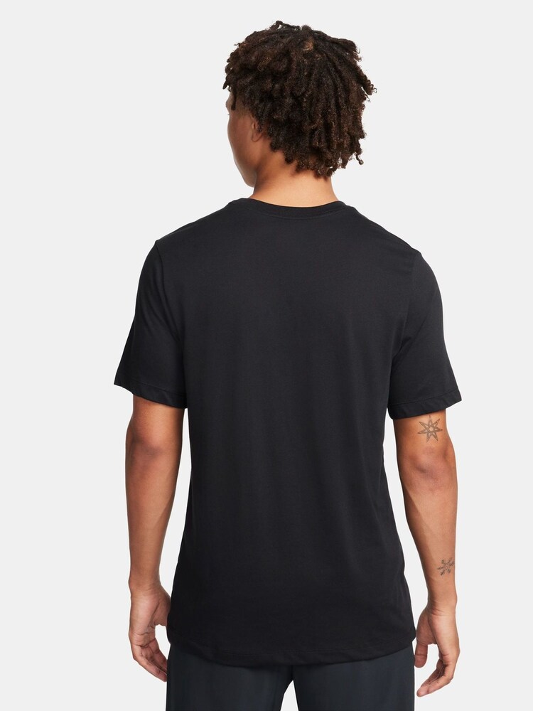 Nike Black Dri-FIT Trail Running T-Shirt - Image 2 of 8