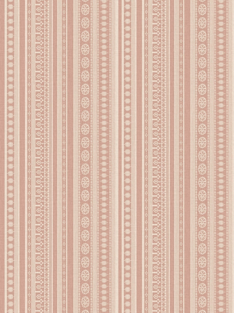Joules Pink Decorative Stripe 10M Wallpaper - Image 2 of 5