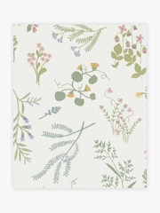 Ivory Stitch Floral 10M Wallpaper - Image 3 of 5
