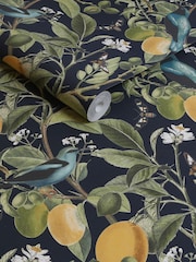 Blue Midnight Fruit Tree 10M Wallpaper - Image 4 of 4