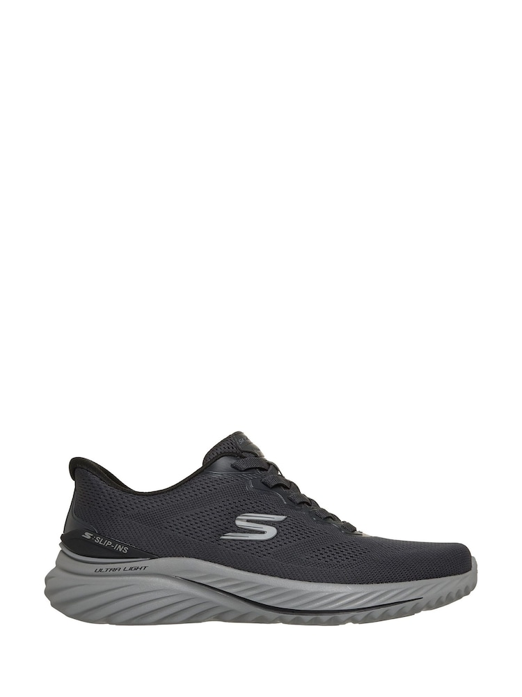 Skechers Black Bounder 3.0 Reocurrence Trainers - Image 1 of 3 Skechers Black Bounder 3.0 Reocurrence Trainers - Image 1 of 3