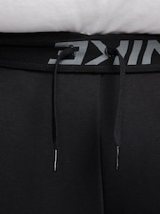 Nike Black Dry Dri-FIT Fleece Training Shorts - Image 11 of 12