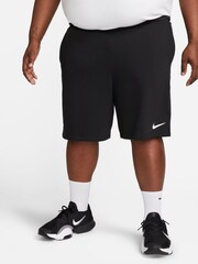 Nike Black Dry Dri-FIT Fleece Training Shorts - Image 6 of 12