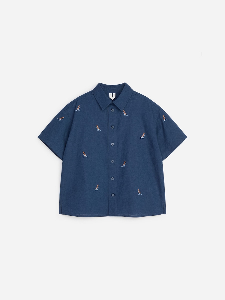 ARKET Blue Shirt - Image 1 of 2