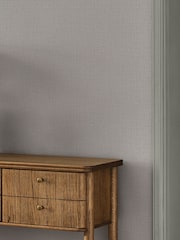 Ivory Linen Weave 10M Wallpaper - Image 1 of 5