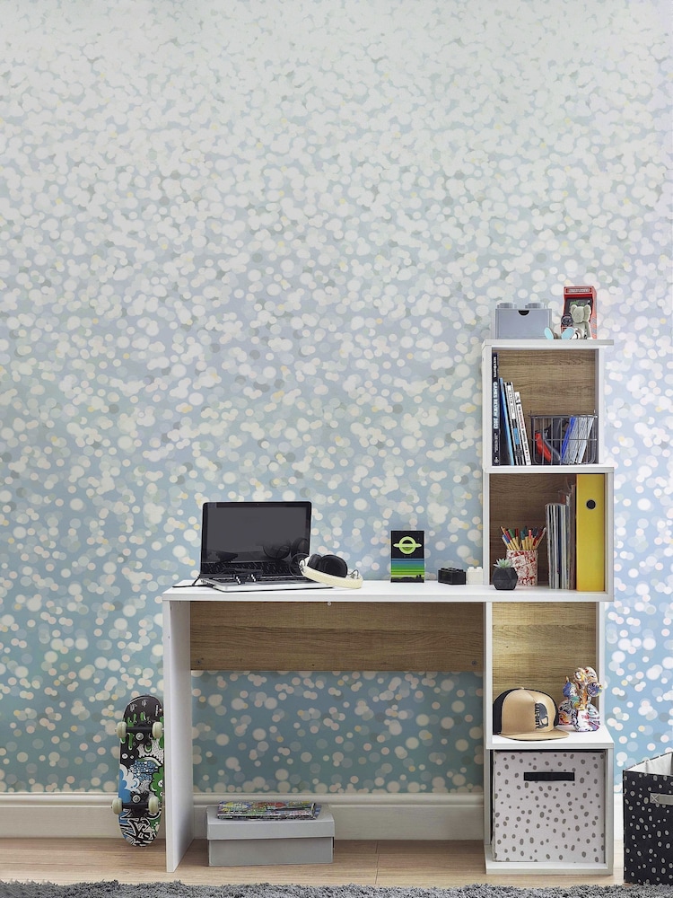Blue Ombre Spot 3M Mural - Image 1 of 5