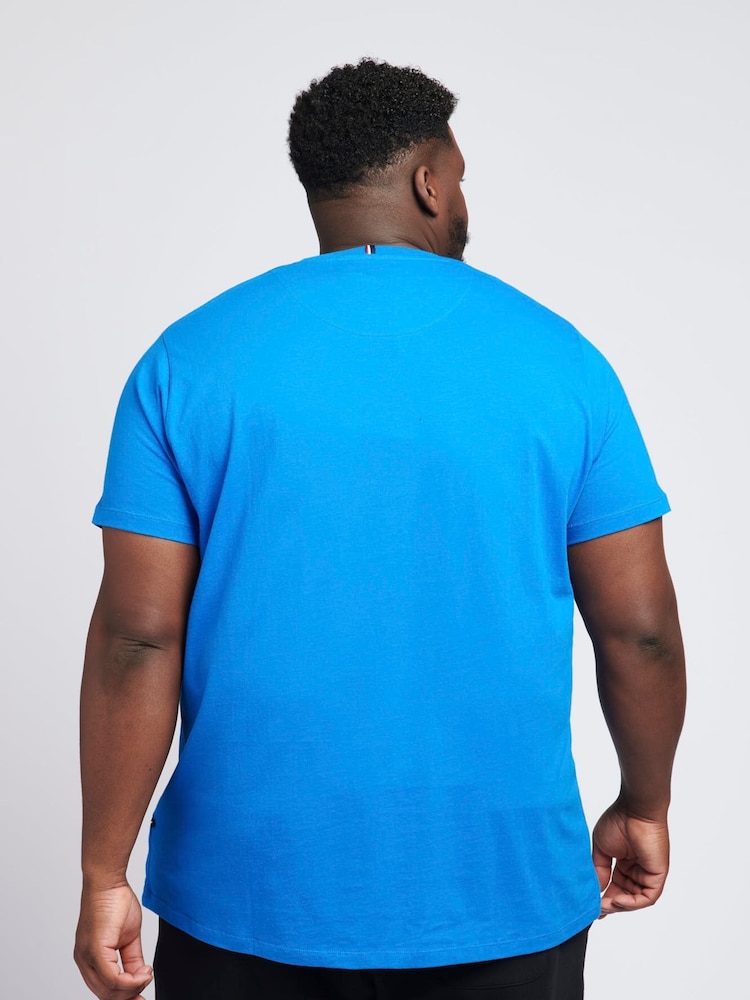 U.S. Polo Assn. Light Blue Mens Big & Tall Core Logo 100% Cotton T-Shirt - Image 2 of 6 U.S. Polo Assn. Light Blue Mens Big & Tall Core Logo 100% Cotton T-Shirt - Image 2 of 6