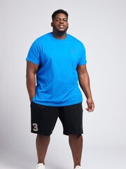 U.S. Polo Assn. Light Blue Mens Big & Tall Core Logo 100% Cotton T-Shirt - Image 3 of 6