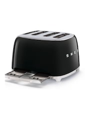 Smeg Black 4 Slice Toaster - Image 4 of 6
