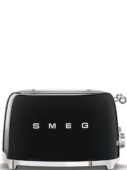 Smeg Black 4 Slice Toaster - Image 5 of 6