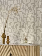 Natural Soft Minimal Geo 10M Wallpaper - Image 1 of 5