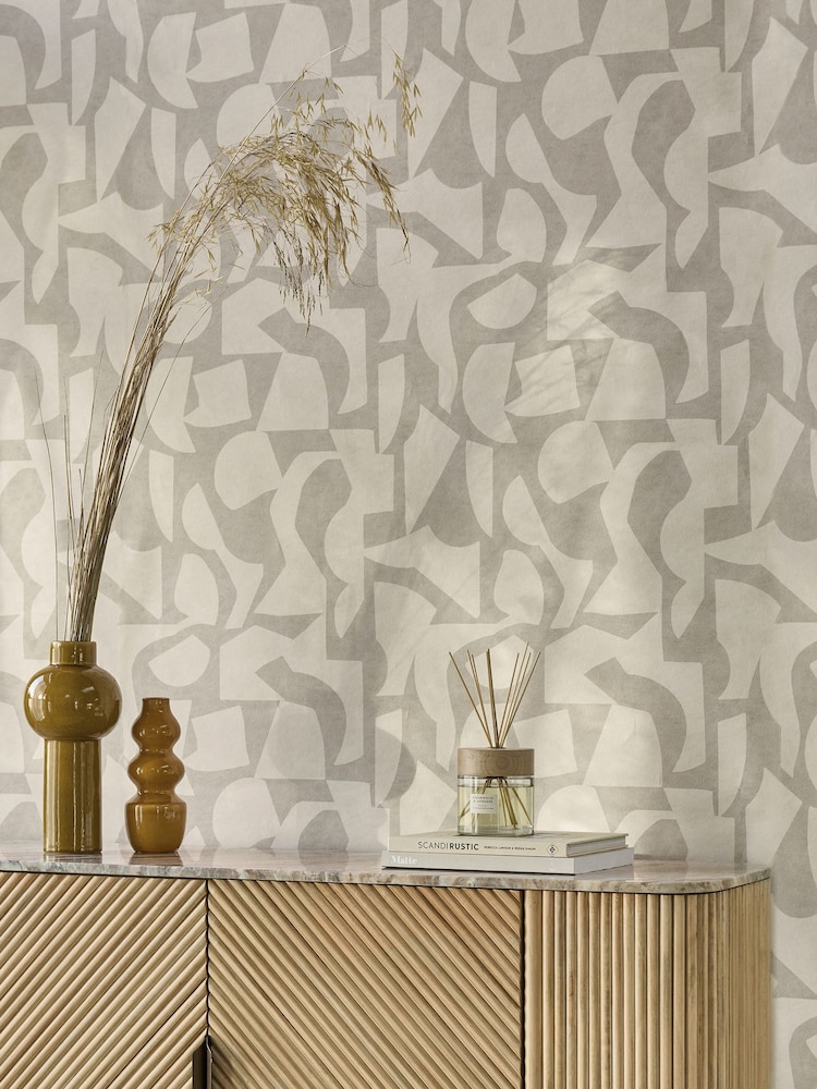 Natural Soft Minimal Geo 10M Wallpaper - Image 1 of 5 Natural Soft Minimal Geo 10M Wallpaper - Image 1 of 5