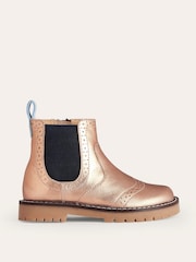 Boden Metallic Leather Chelsea Boots - Image 1 of 4