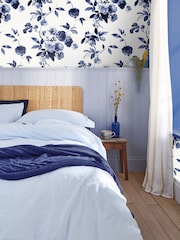 Joules Blue Boho Bloom Wallpaper - Image 1 of 3