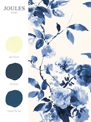 Joules Blue Boho Bloom Wallpaper - Image 3 of 3