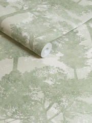 Green Trailing Trees 10M Wallpaper - Image 4 of 4