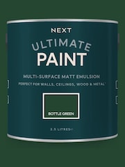 Bottle Green Ultimate Multi-Surface 2.5L Paint - Image 2 of 5