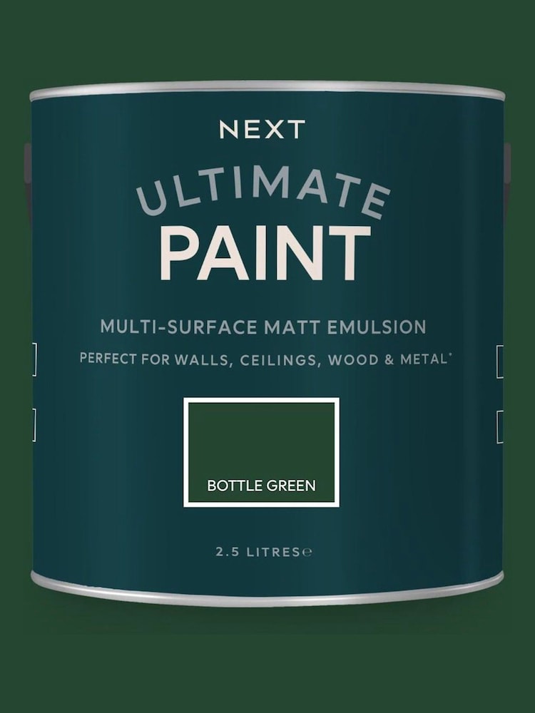 Bottle Green Ultimate Multi-Surface 2.5L Paint - Image 2 of 5 Bottle Green Ultimate Multi-Surface 2.5L Paint - Image 2 of 5