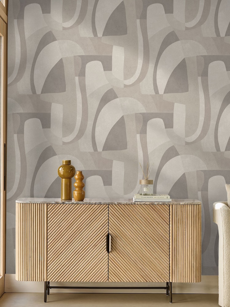 Papel pintado de 10m Circumflex en neutros - Imagen 1 de 4
