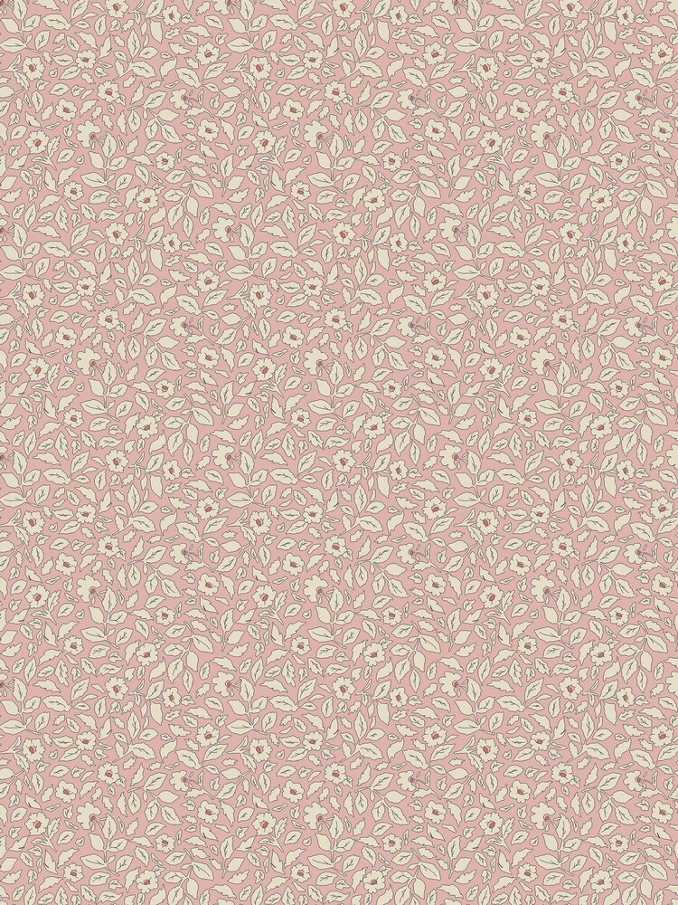 Joules Pink Ditsy Floral Print 10M Wallpaper - Image 2 of 4 Joules Pink Ditsy Floral Print 10M Wallpaper - Image 2 of 4