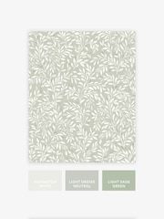 Green Saga Ditsy Leaf 10M Wallpaper - Image 4 of 5
