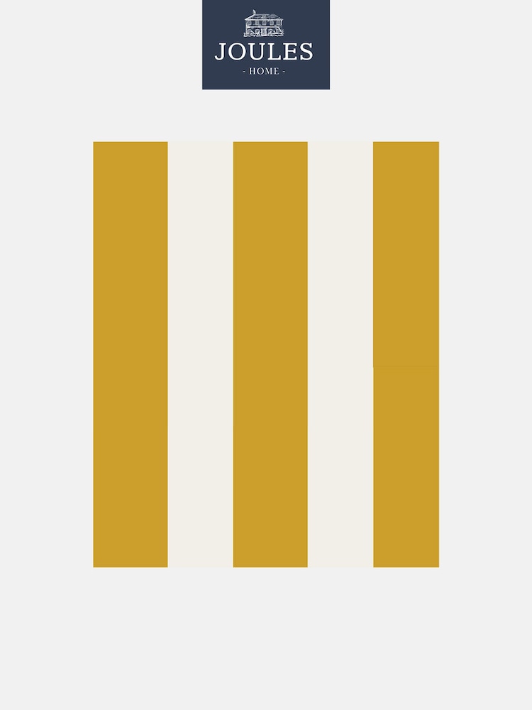 Joules Antique Gold Harborough Stripe 10M Wallpaper - Image 2 of 3