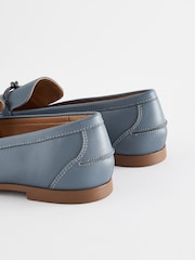 modra - Usnjeni mokasini z vozlom Forever Comfort® Hardware - Slika 3 iz 6