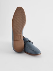 modra - Usnjeni mokasini z vozlom Forever Comfort® Hardware - Slika 4 iz 6
